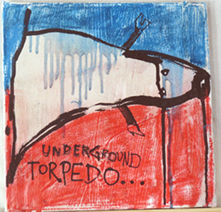 mixed media on canvas - bobok