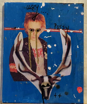 mixed media on canvas - bobok