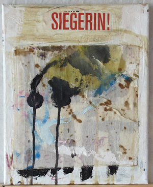 mixed media on canvas - bobok